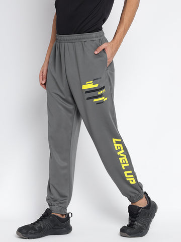 Men Jogger Grey-Yellow