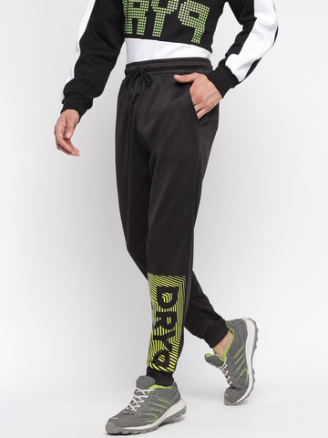Men Black Neon Jogger