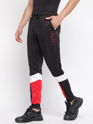 Men Black Red Jogger