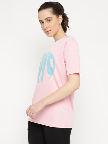 Women Oversize T-Shirt Pink