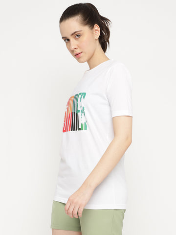 Women T-Shirt White Summer
