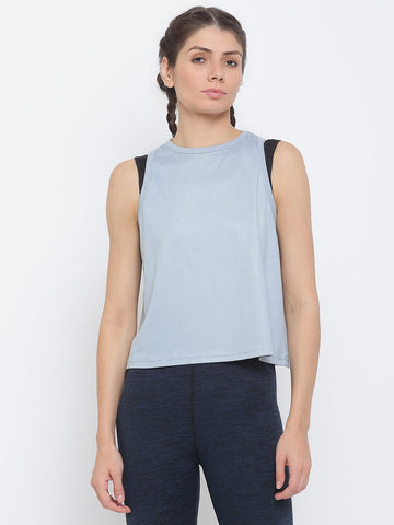 Women Tank Ice Blue - DRYP Evolut