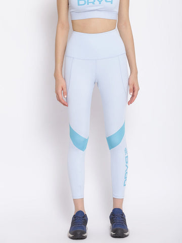 Women Legging Light Blue - DRYP Evolut
