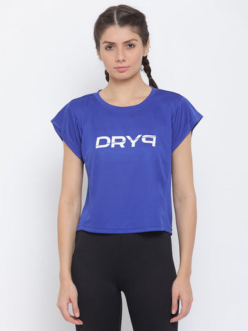 Women Box Top Royal Blue - DRYP Evolut
