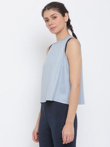 Women Tank Ice Blue - DRYP Evolut