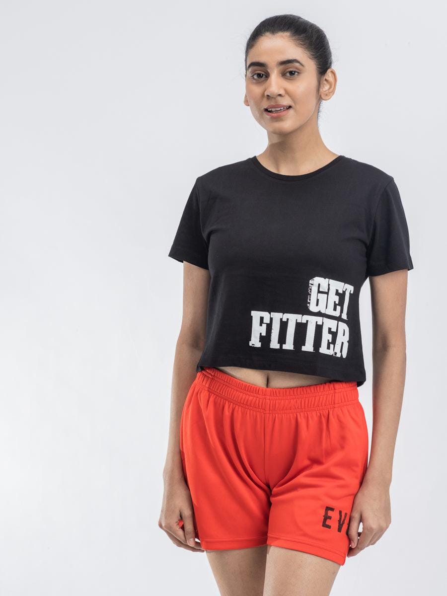 Women Get Fitter Croptop - DRYP Evolut