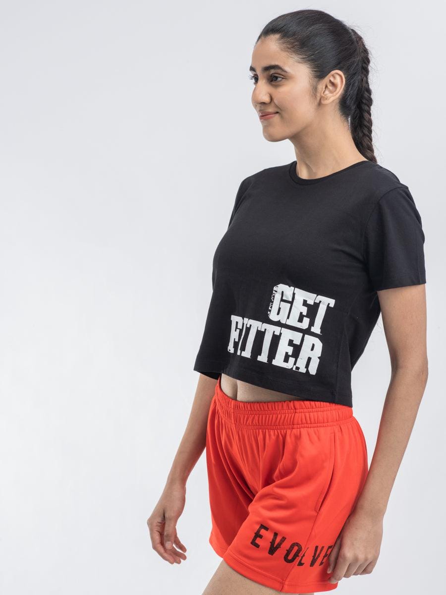 Women Get Fitter Croptop - DRYP Evolut