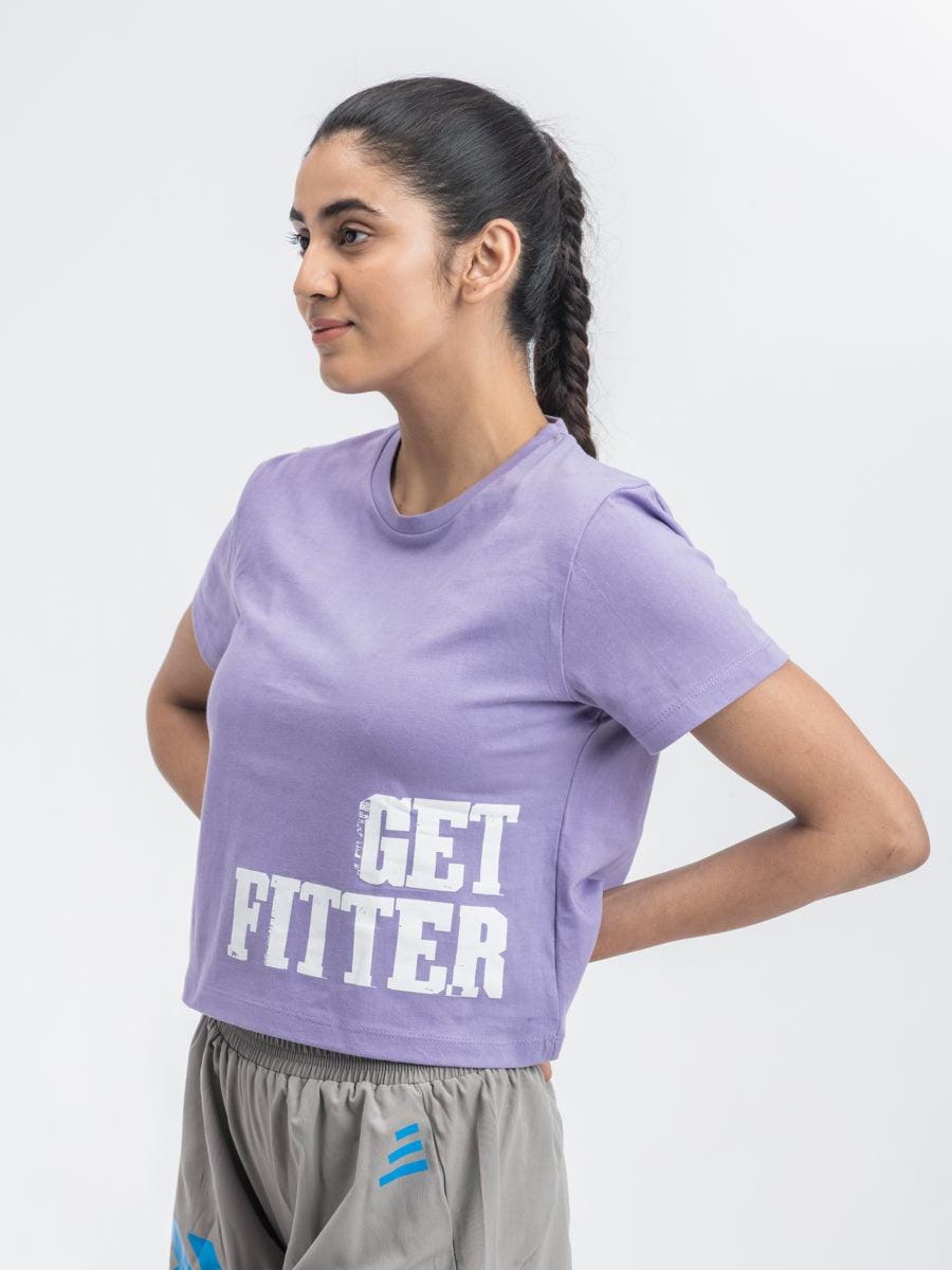 Women Get Fitter Croptop - DRYP Evolut