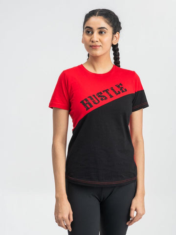 Women Hustle tee - DRYP Evolut