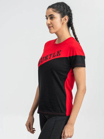 Women Hustle tee - DRYP Evolut