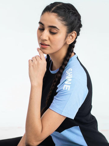 Women Born to shine tee - DRYP Evolut