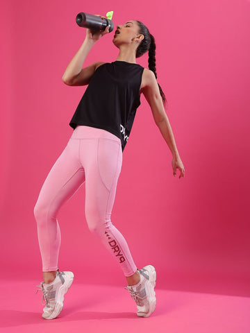 woman drinking water