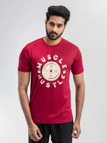 Men Muscle Hustle Tee DRYP Evolut