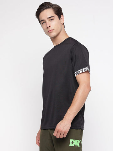 Men Level-up T-Shirt Black