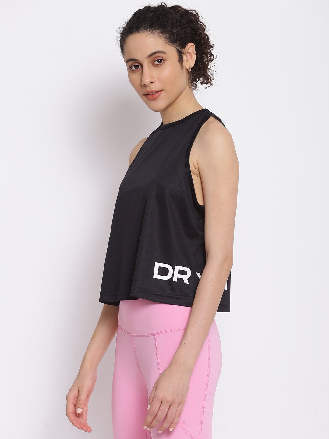 women with DRYP athleisure tank top and tights