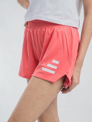Women Peach Regular Fit Shorts - DRYP Evolut
