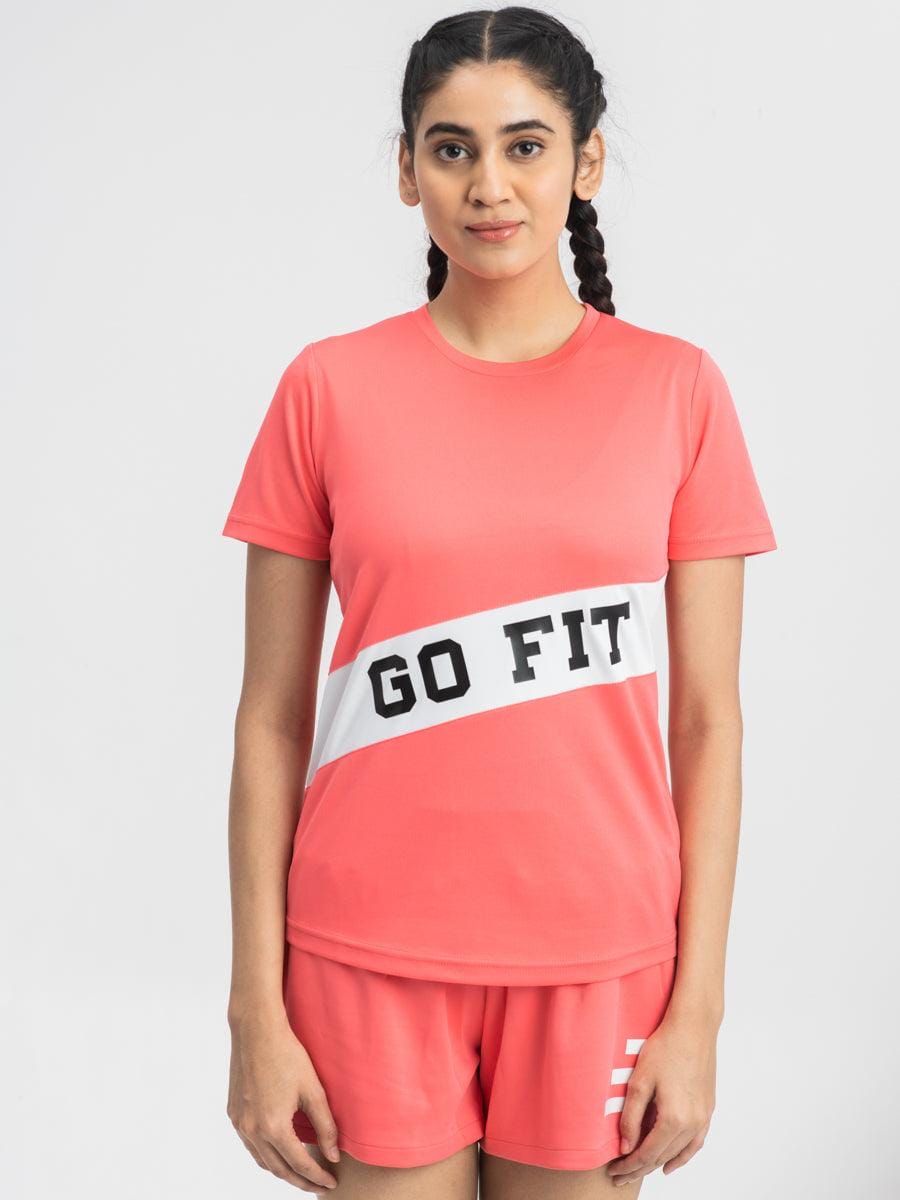 Women Go fit tee - DRYP Evolut