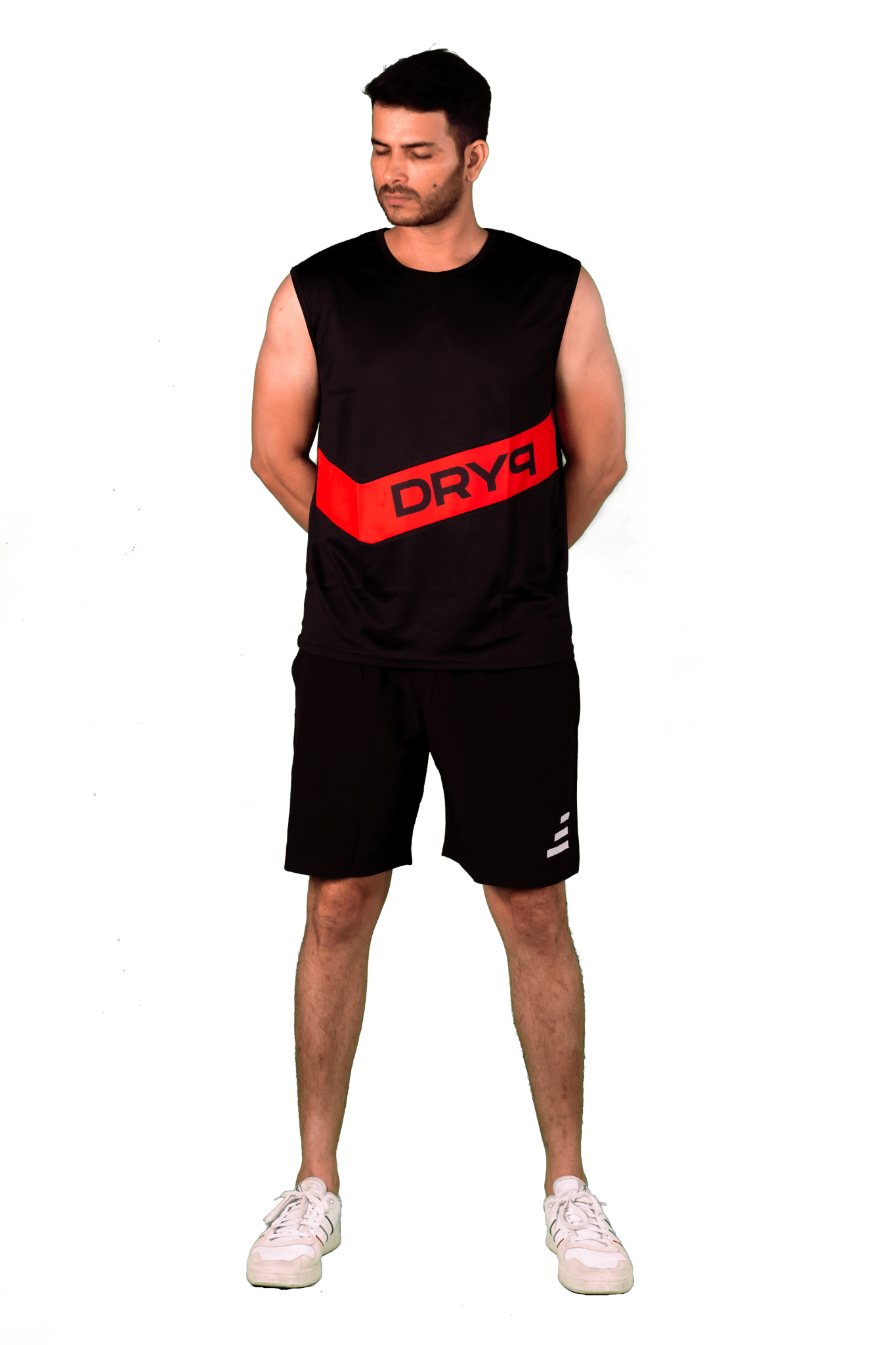 man with DRYP athleisure tank top